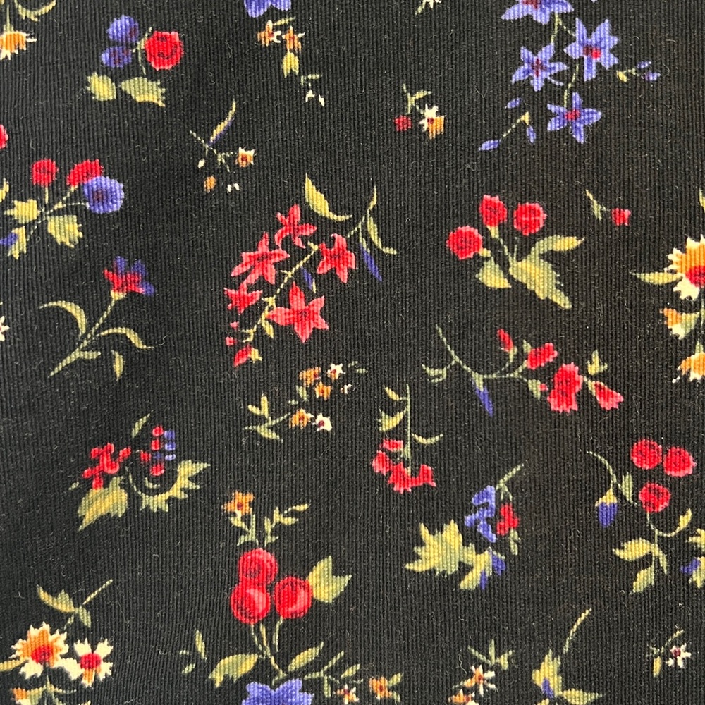 Cabin Creek Ditsy Floral Baby Corduroy Button Down Shirt 100% Cotton Size Large - Picture 4 of 9